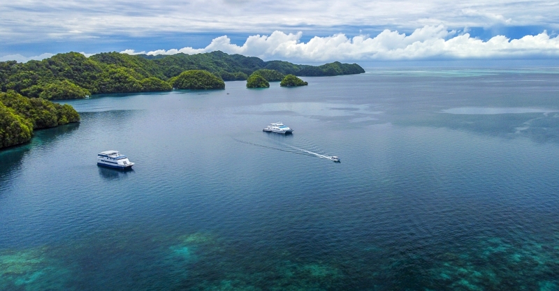 Live-aboards, Palau, Micronesia